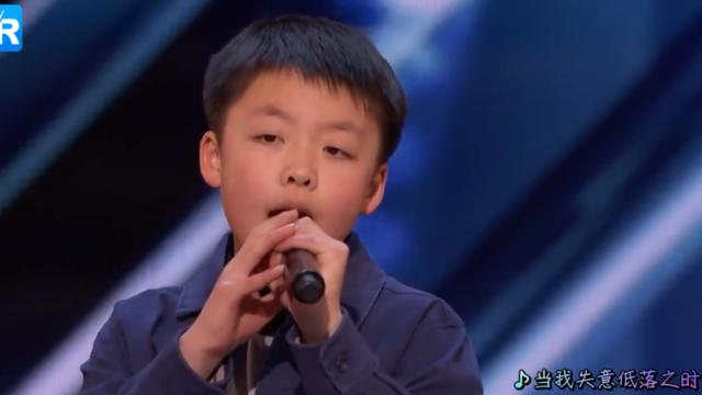 13岁华裔男孩震撼演绎流行经典