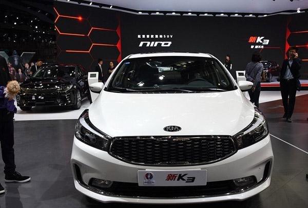 起亚K3外观高颜值售价只需9.68万元起