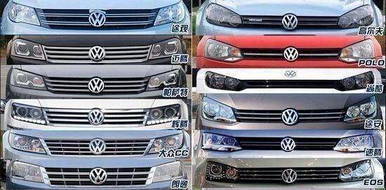 大众真会玩, 这么多车型其实是一款车