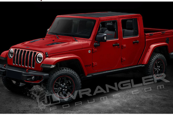 牧马人新增皮卡版本 2019年4月亮相