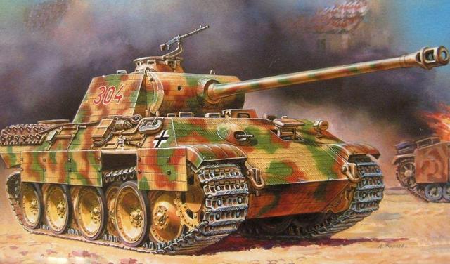 二战德国虎式和豹式满地跑!为什么日本只能使