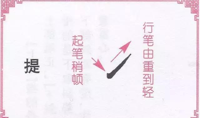 云逸书院:硬笔书法基础笔画全套教程,适合初学