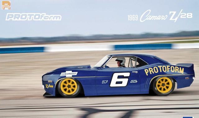 Protoform Chevy Camaro Z28 VTA 车壳
