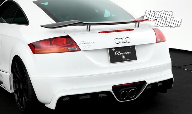 奥迪TT改装日本ROWEN包围排气套件