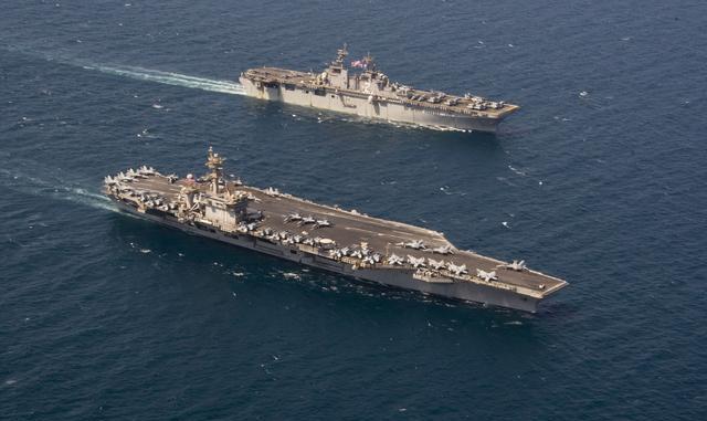 美国2018年再计划建造2艘福特级航空母舰