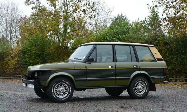 霸气的古董级车，揽胜