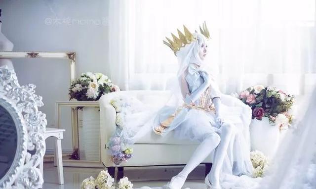 约会大作战 鸢一折纸灵装战斗服cosplay 白丝福利 绝对领域