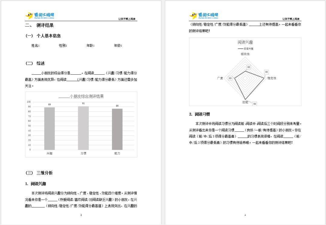 爱阅大眼睛“阅读测评”、“专业导读”栏目正式上线啦！