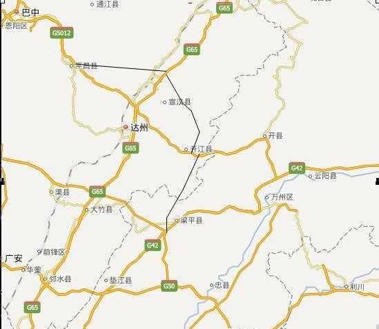 重庆四川拟新建一条高速公路, 带动渝北川东发展, 期待这条高速吗