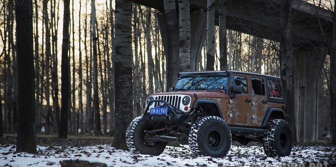 Jeep牧马人改装版 人为锈觉让车更实用耐脏
