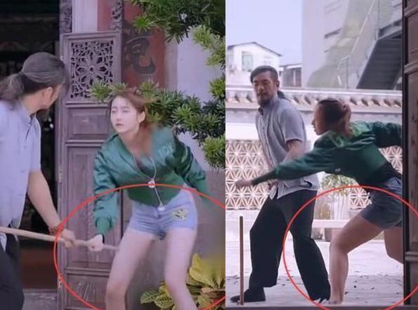 关晓彤的腿忽粗忽细,都是替身惹的祸