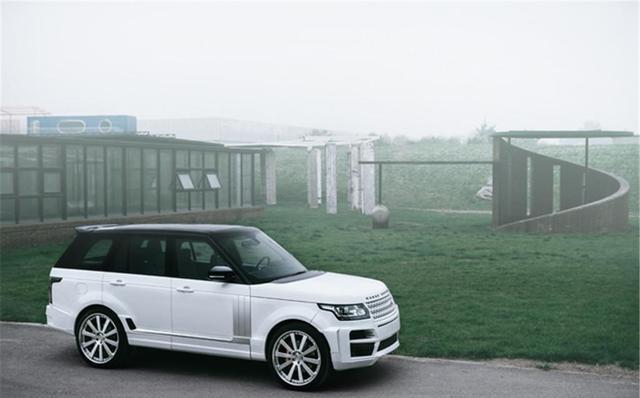 揽胜行政改装STARTECH宽体包围镀金内饰