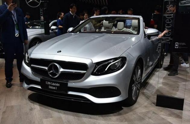 帅到爆炸，拉风至极，奔驰E级敞篷跑车正式上市