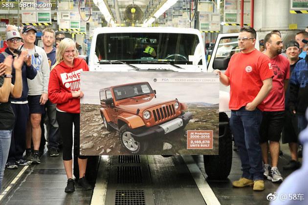 Jeep牧马人（JK）停产 为生产皮卡做准备。日前