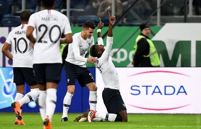 铁汉柔情:博格巴进球之后的这个庆祝动作感动