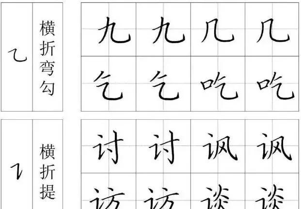 云逸书院:硬笔书法基础笔画全套教程,适合