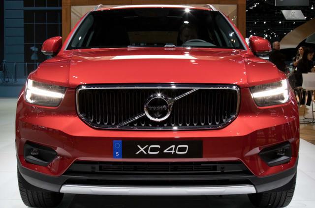 沃尔沃在洛杉矶车展2019款XC40，就是小一号的沃尔沃XC90