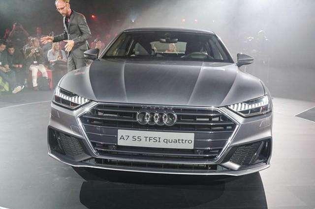 奥迪A7亮相北京车展，未来由上汽国产，起售价或低于60万！