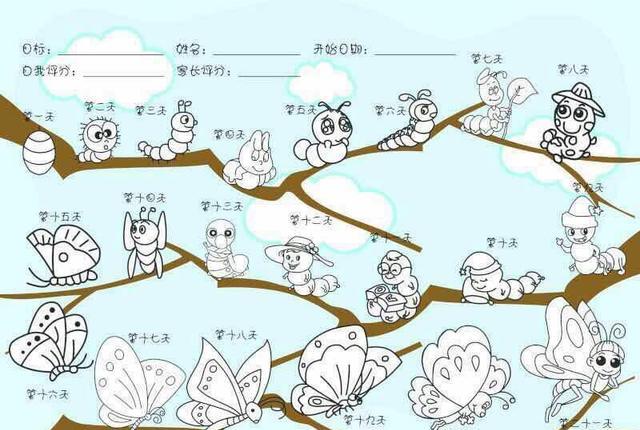 如何有效管理时间?这样的计划表幼儿园孩子都