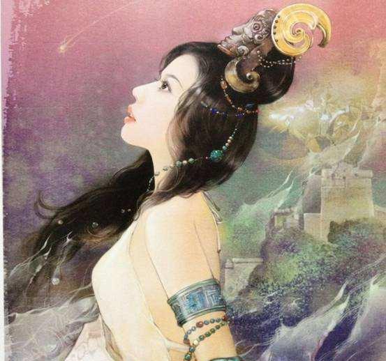 倾国倾城的古代美女""褒姒""