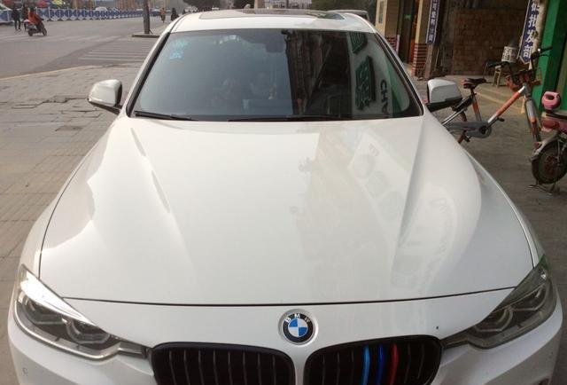 宝马3系改装328M方向盘+全液晶仪表+舒适进入+氛围灯+发光盖板等