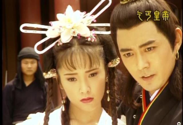 乞丐皇帝传奇:20年前的老剧,反派陈友谅好痴情,佩瑶妹妹好美!