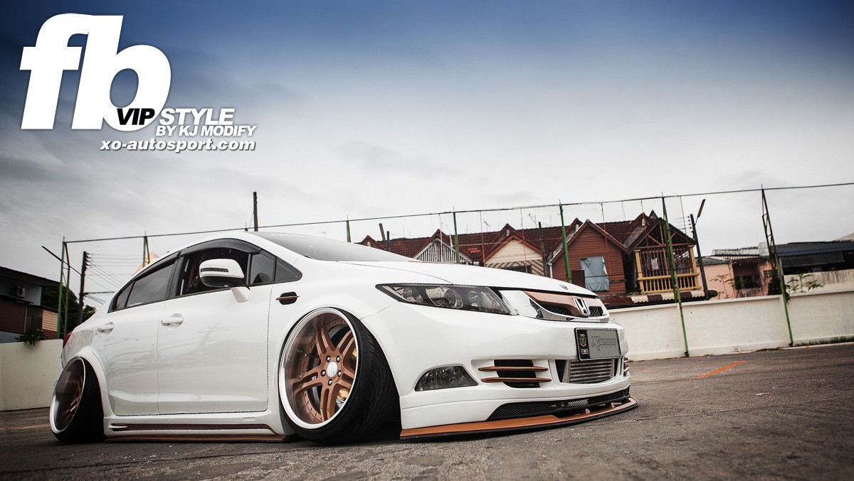 奢华的“超跑”!本田九代思域VIP改装案例