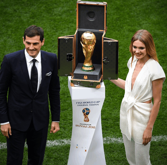 世界杯决赛, 众星的风头全被小罗和俄罗斯名模