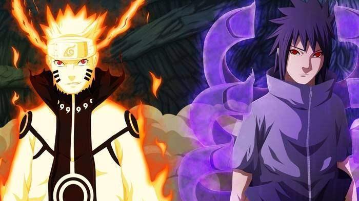 火影忍者图片佐助鸣人