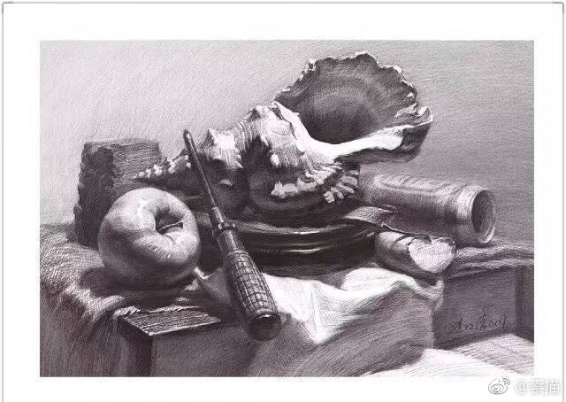 素描静物基础课件分享