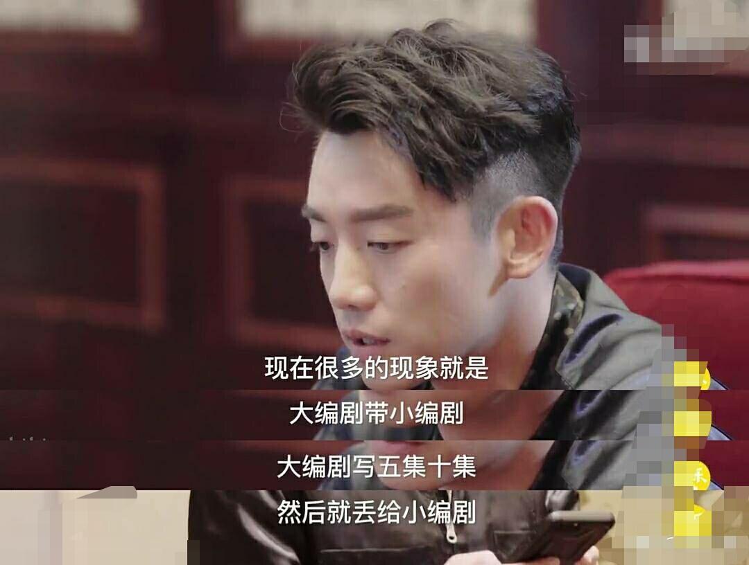 郑恺曝影视圈乱象:大编剧写几集就丢给小编剧
