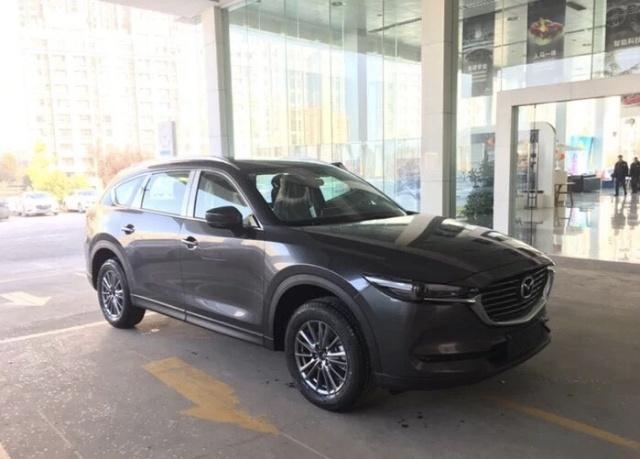 马自达CX8终于到店，全系2.5L，综合油耗9.5L，内部空间很惊喜