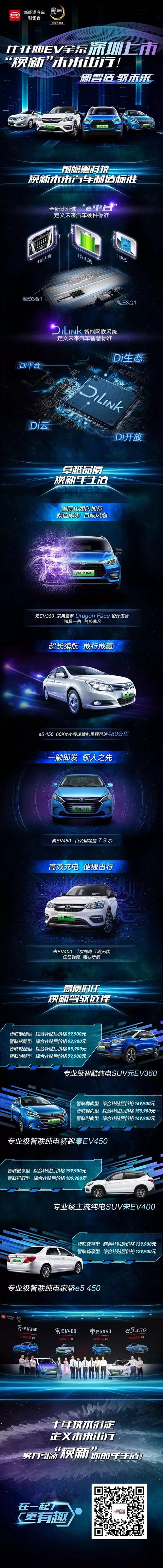 比亚迪EV全系深圳上市，“焕新”未来出行！
