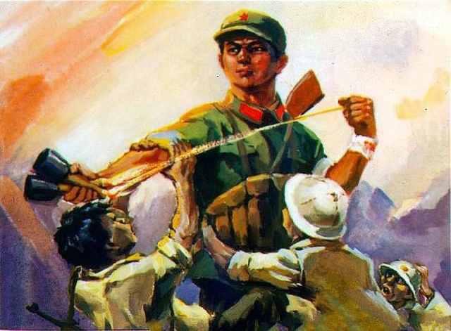 他拉响手雷与敌同归于尽,紧抱他的两越军炸死他还活着!对越作战