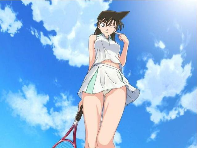 《名侦探柯南》中毛利兰的七个美丽瞬间,总有一款撩到你!