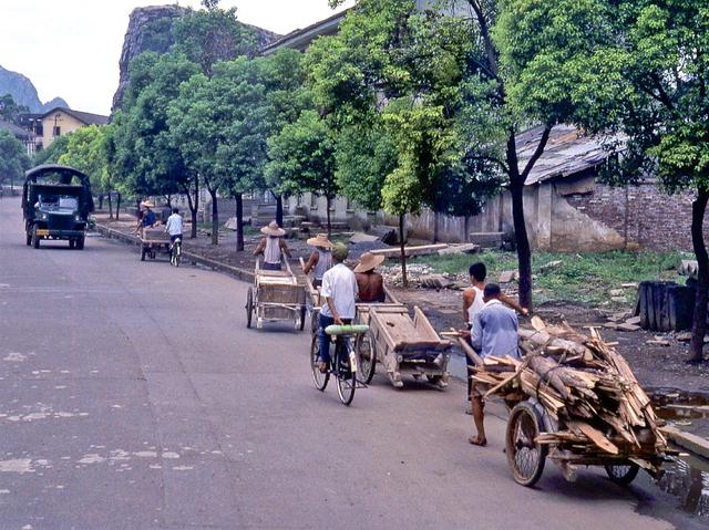 广西旧影1979年,改革开放之初桂林生活