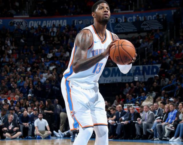 乔治1数据跌至联盟倒数第1,若不调整或成雷霆