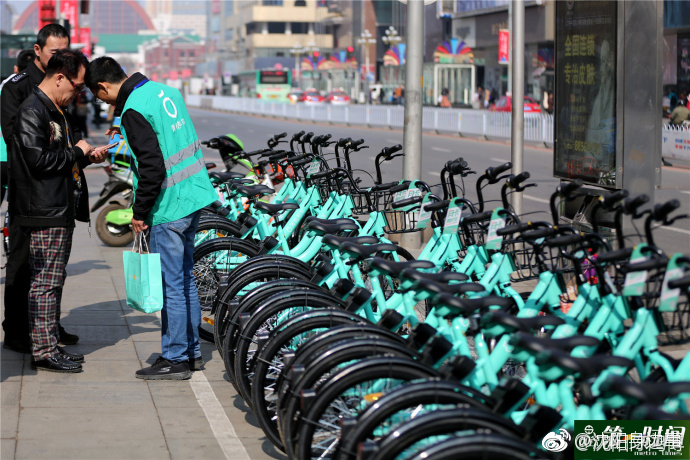 青桔单车登陆沈阳 无需押金
