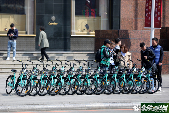 青桔单车登陆沈阳 无需押金