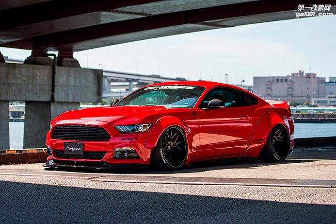 Liberty Walk发布福特野马宽体改装套件