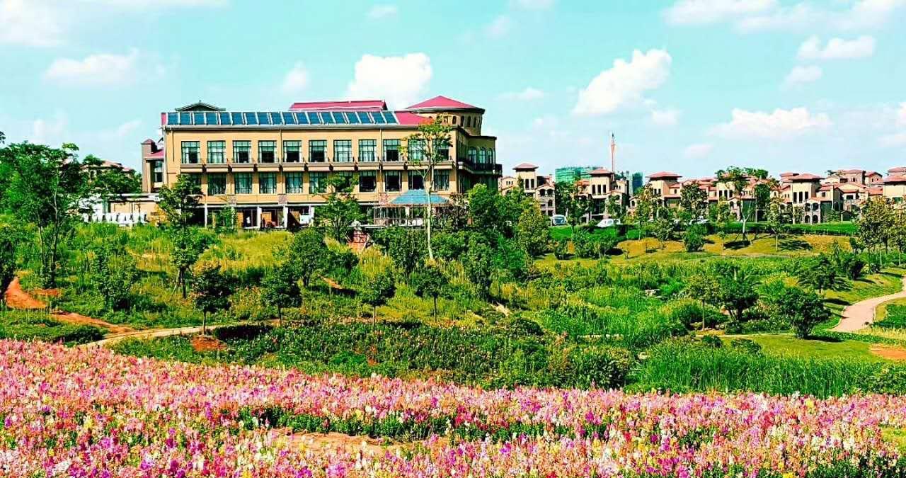 来到驾车距云南曲靖市中心3公里的金麟湾别墅爱情,这里是一个以小镇为英伦城豪爱情云浮房价图片