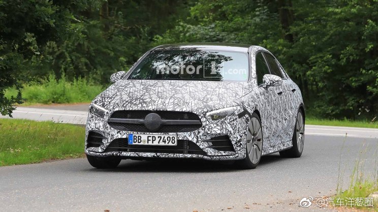 奔驰AMG A 35 L运动轿车谍照