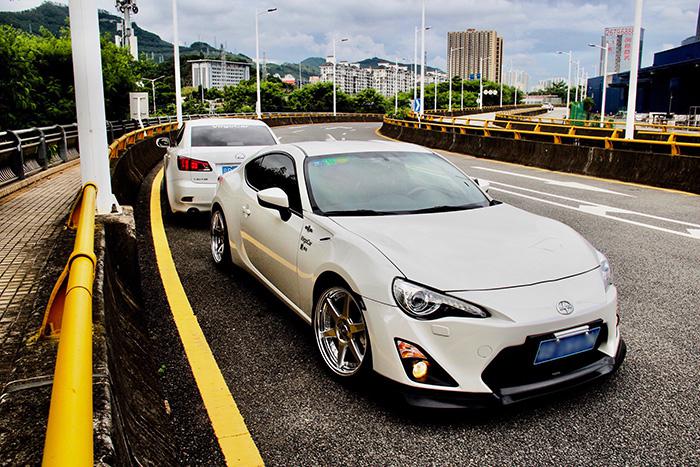 这台86是如何用WORK轮毂演绎JDM风格的