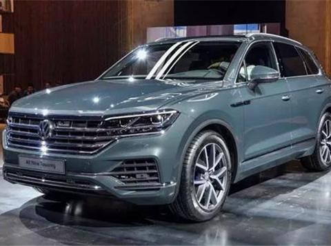 新大众途锐正式发布，外观设计硬朗很多，未来还推出混动版车型！