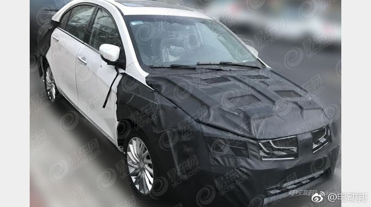 2019年上市 帝豪油电混动版谍照曝光