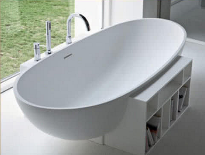 奇葩的浴缸,一个看着不稳,一个看着像碗,而最后