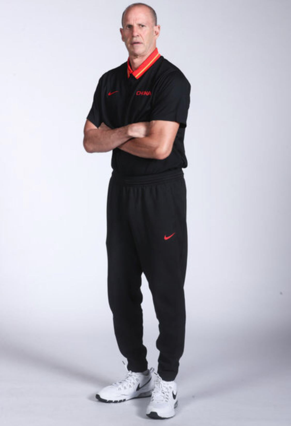 中国男篮红队官方写真,戈尔教练篇,收图吧(图片