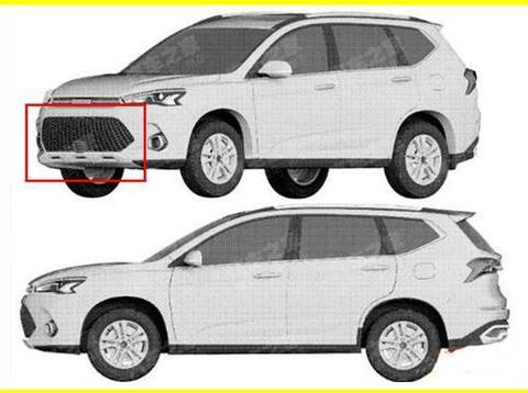 哈弗全新SUV专利图曝光,神设计被吐槽不断,H6以后再无哈弗!