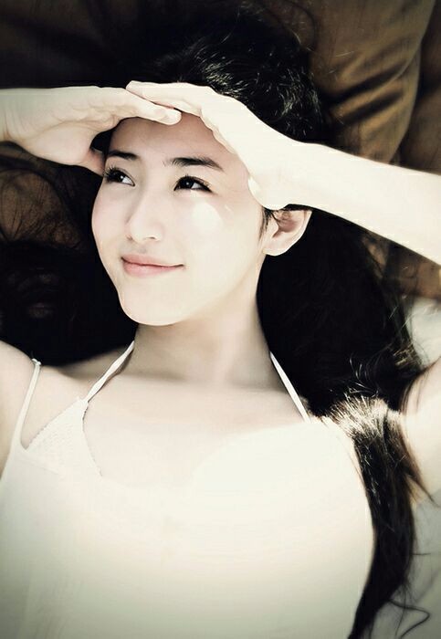 美女美图:长发清纯校花,,唯美意境写真