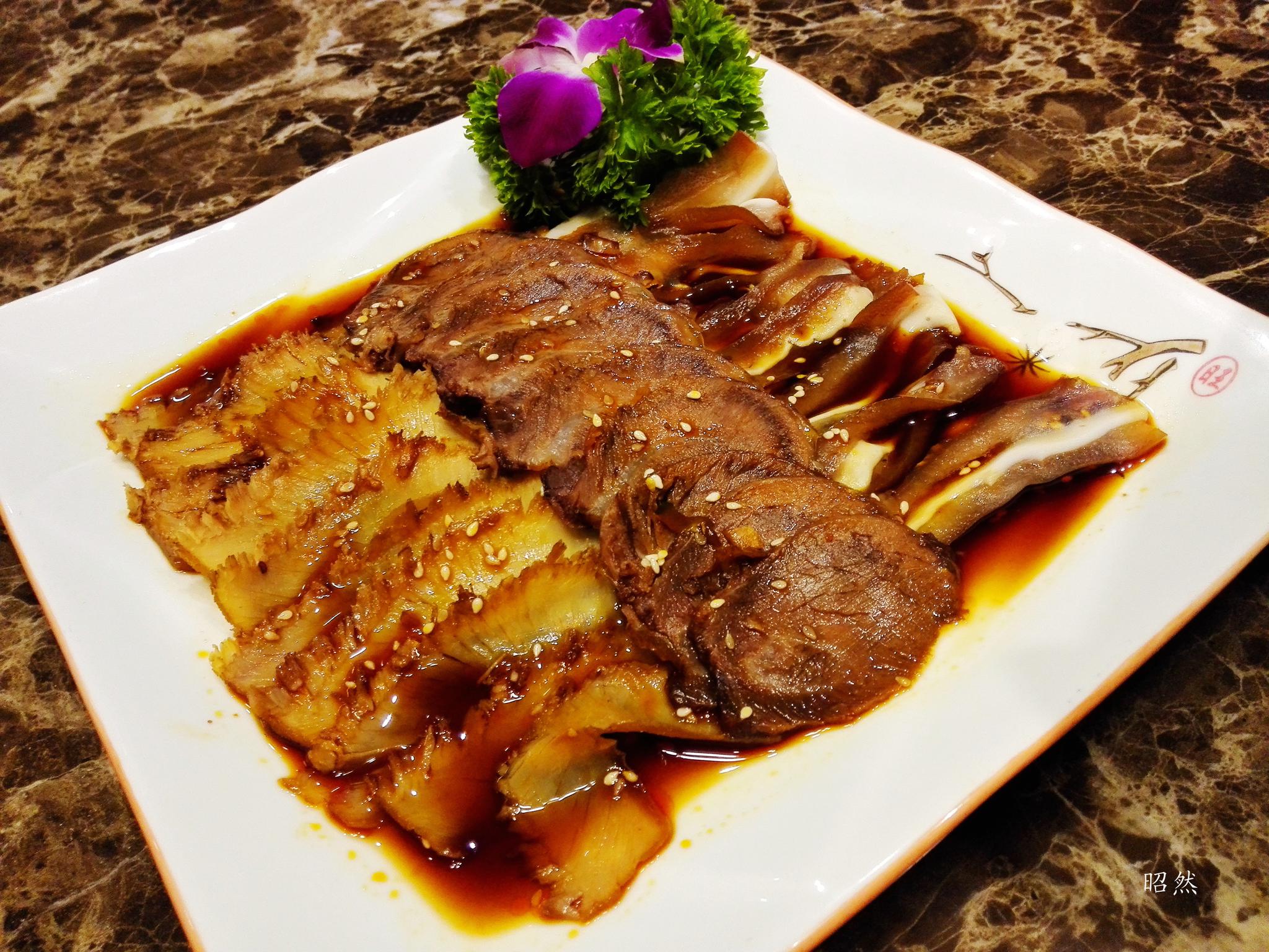 鸡汁木瓜罗汉肉
